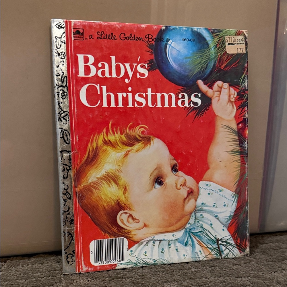Vintage 1959 Classic Children's Book Baby's Christmas Little Golden - Picture 3 of 16